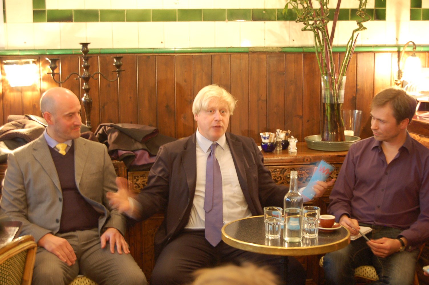 Boris talks to West Hampstead businesses