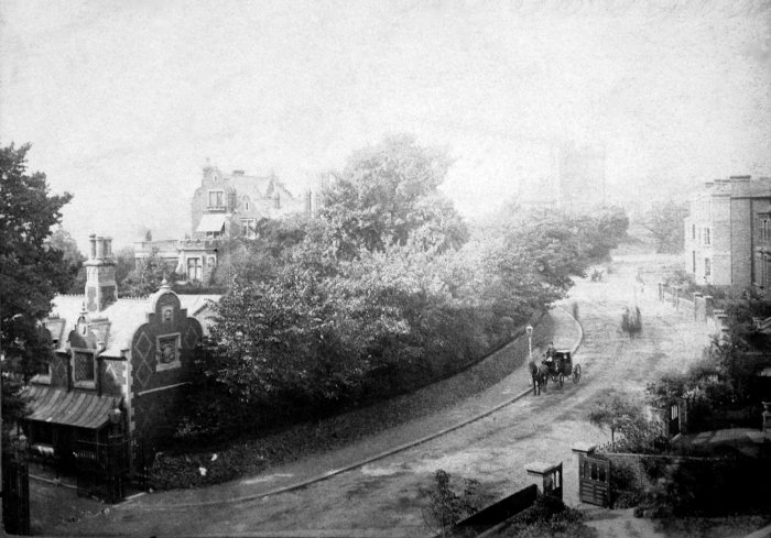 Oaklands West End Lane in 1880 (Camden Local Studies and Archives Centre)