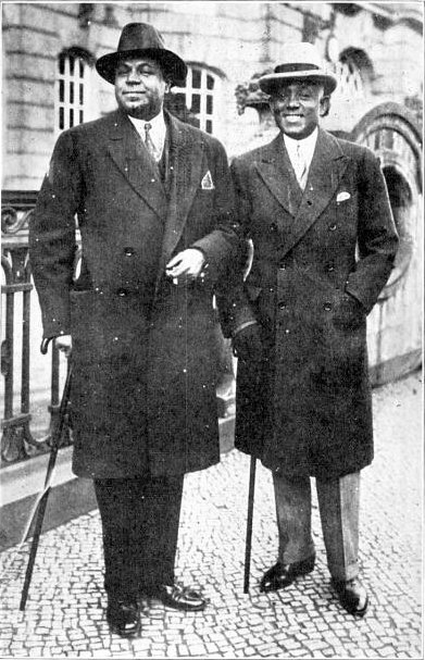Turner Layton (l) and Clarence Johnstone (r) in 1933
