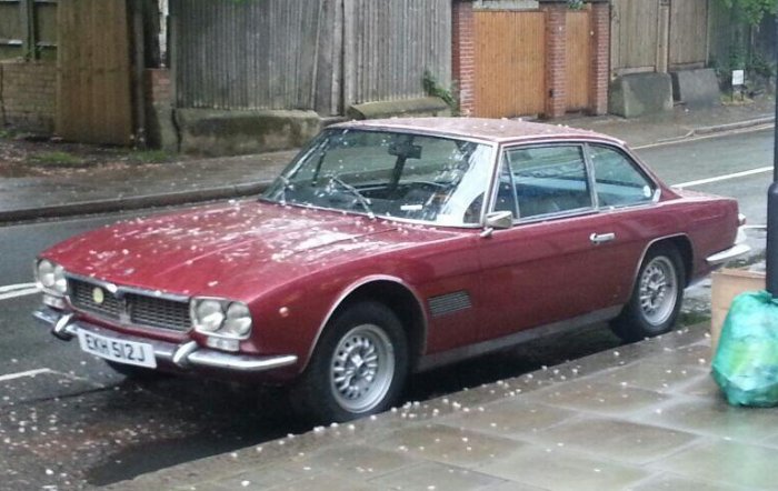 Beautiful old Maserati on Mill Lane, West Hampstead via @Ghoul_of_London