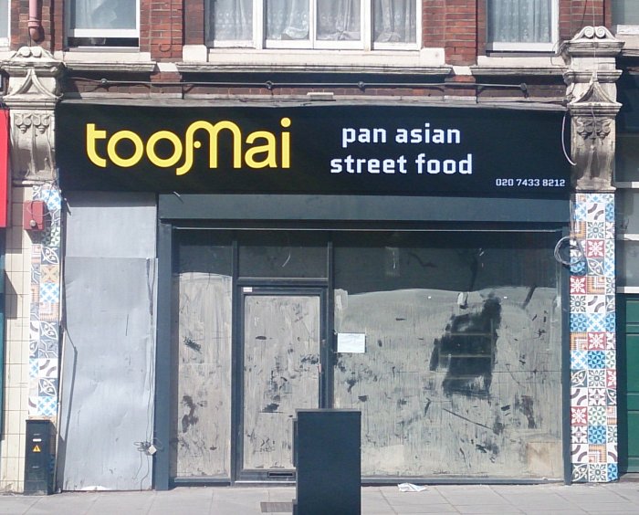 Toomai - the newest restaurant on West End Lane (via @WHampstead)