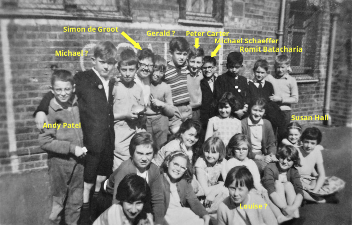 St Mary's School Kilburn 1962_labelled_700