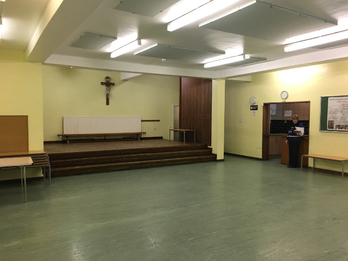 St. James Church Hall - they pretty much all look the same!