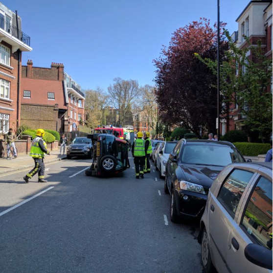 Ooops - car on Mill Lane. Pic thanks to FoFGNW6