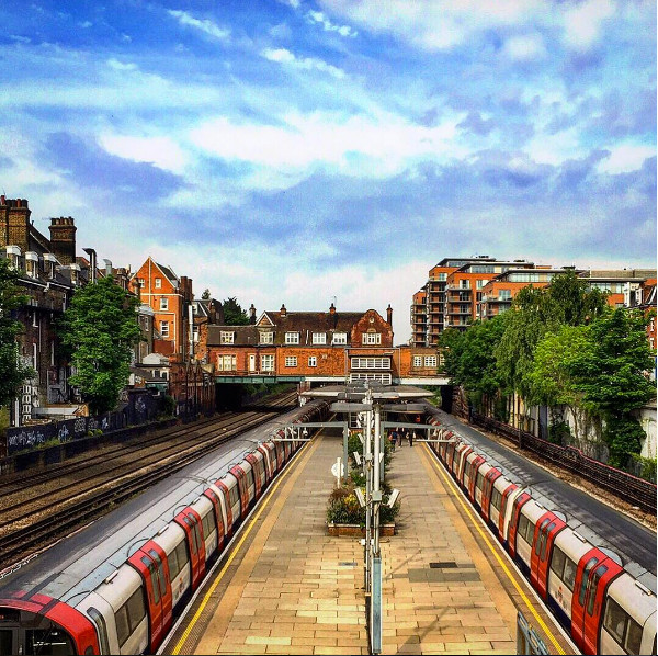 Whampstead sky and station. Image by Eli