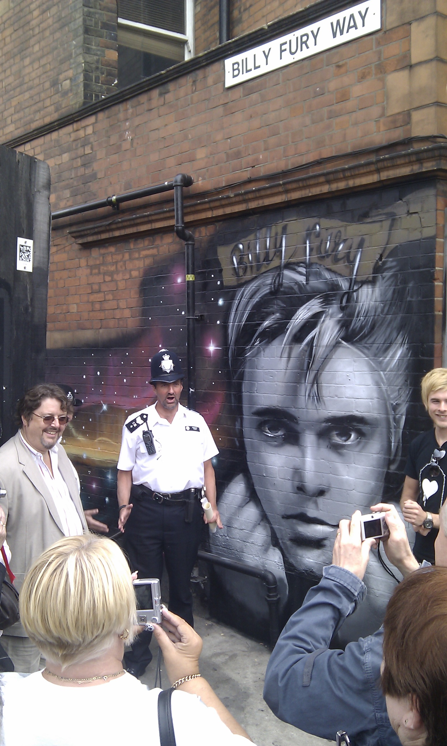 Billy Fury Way officially opens